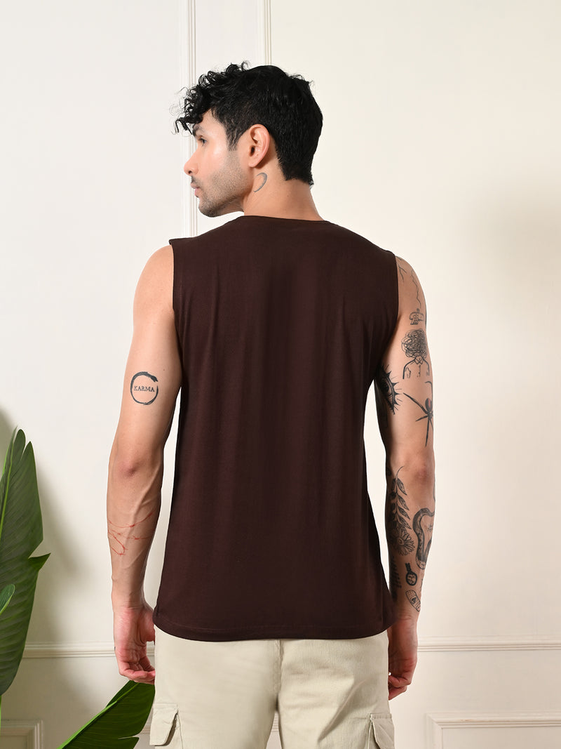 Easy-wear Seawolves Cotton Sando – Coffee