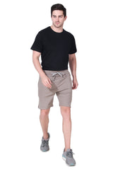 Performance Stretch Workout Shorts - Silver Mink