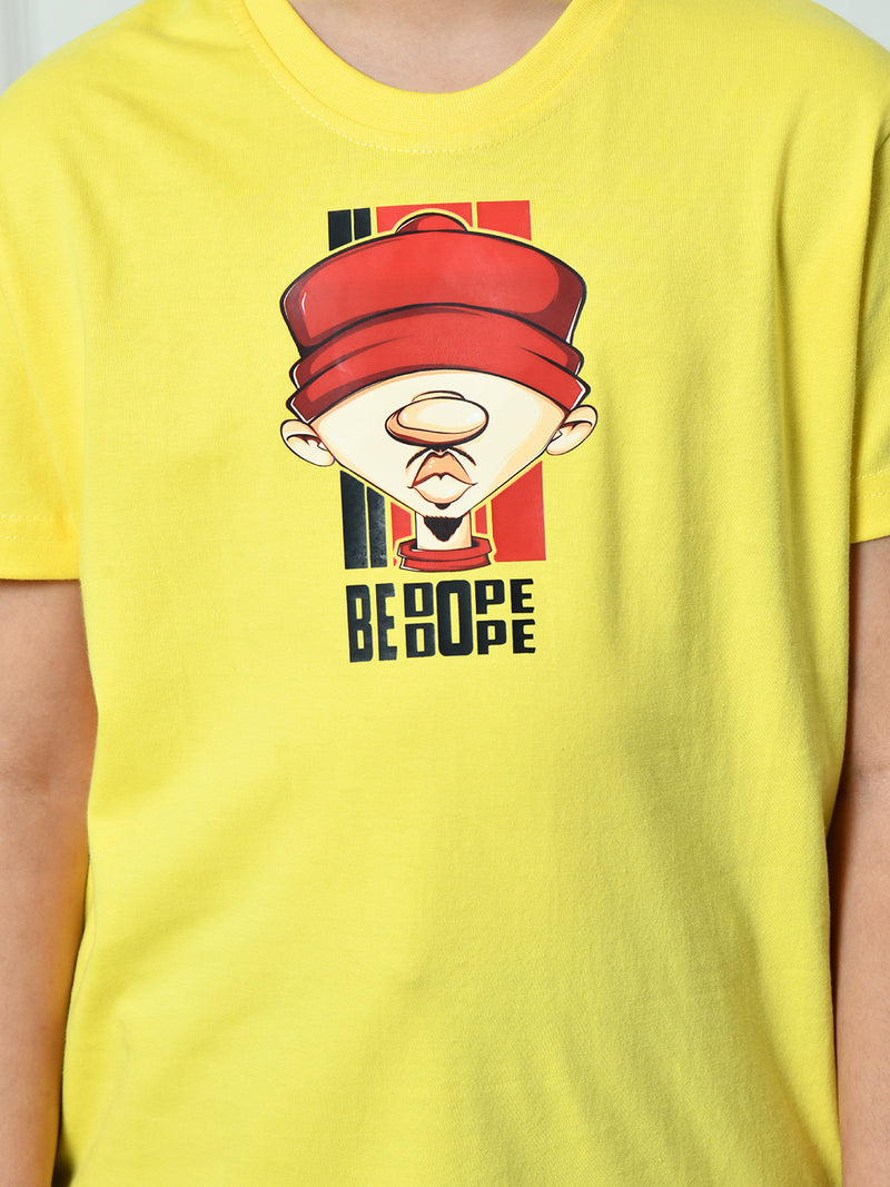 Graphic Print Cotton T-Shirts - (Pack of 2)