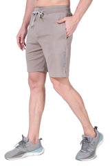 Performance Stretch Workout Shorts - Silver Mink