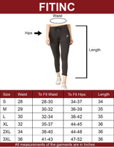 Fitinc Activewear Black Trackpant for Women