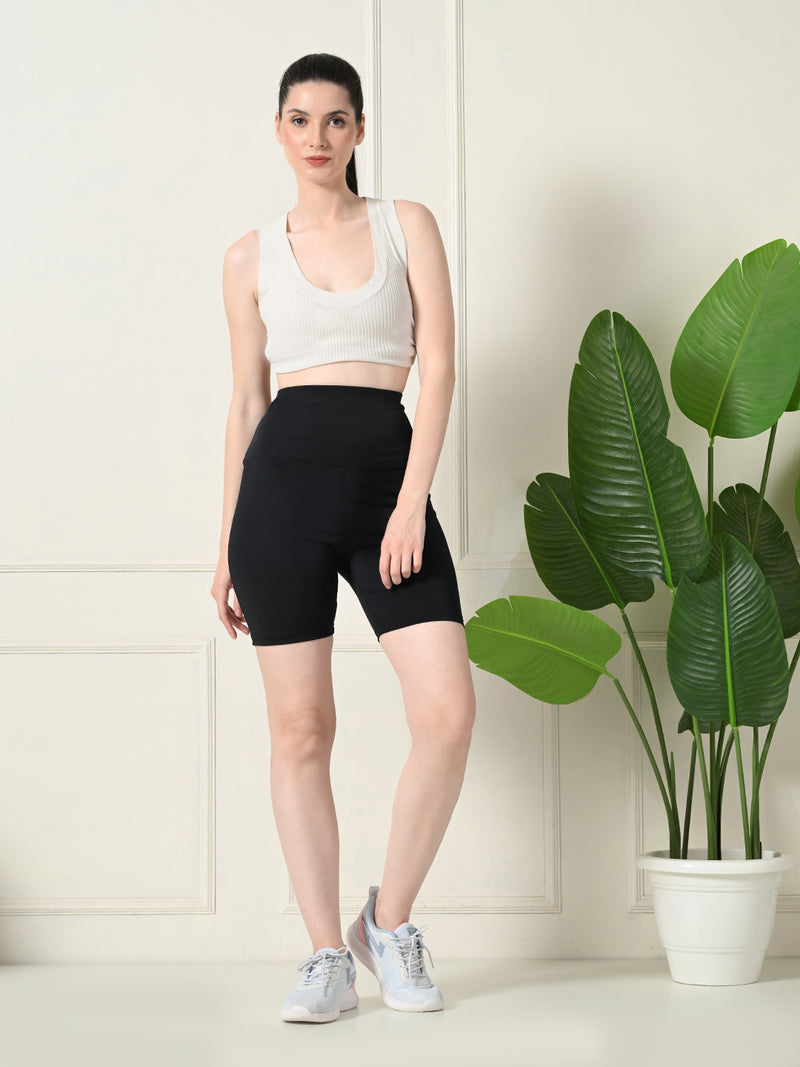 Flex-Fit  Sports Shorts - Black