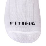 Unisex Cotton Ankle Socks (White, Free Size)