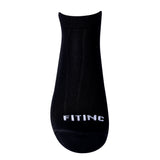 Unisex Cotton Ankle Socks (Black, Free Size)