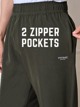 Men’s All-Season Relaxed Fit Track Pants - Rifle Green