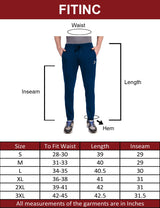 Fitinc Airforce Trackpant with Concealed Zipper Pockets