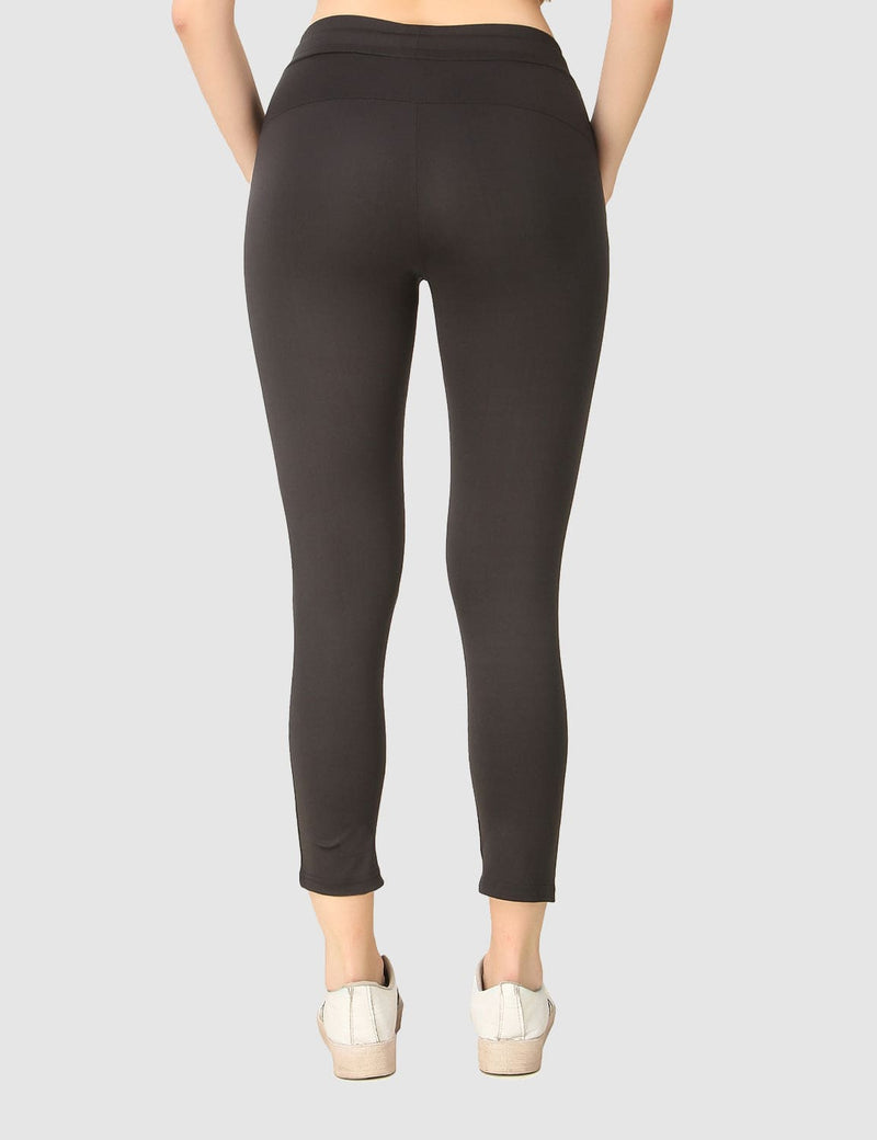 Fitinc Activewear Black Trackpant for Women - FITINC