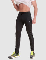 Fitinc Slim Fit Black Trackpant for Workout - FITINC