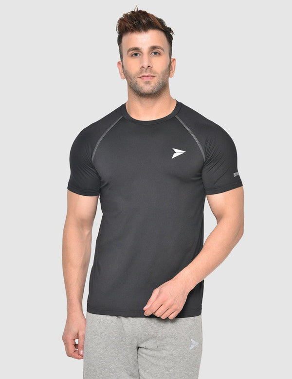 Gymshark Vital Seamless T-Shirt - Navy/Light Grey
