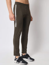 FITINC Premium Olive Track Pant for Men | Anti Microbial | Superdry | Breathable | Stretchable | 2 YKK Zipper Pockets - FITINC