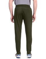 Fitinc Olive Trackpant with Concealed Zipper Pockets - FITINC