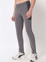 Fitinc Dobby Grey Trackpant for Men - FITINC