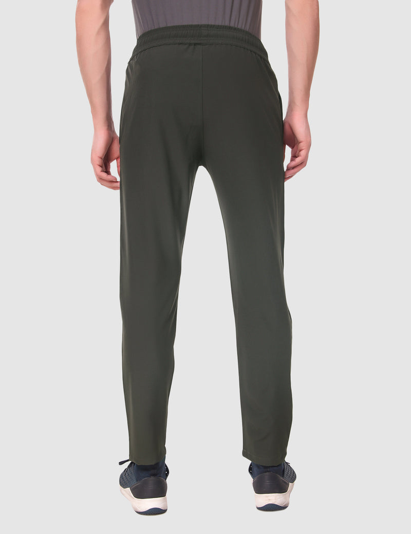 Fitinc NS Lycra Dryfit Grey Track Pants with Zipper Pockets – FITINC