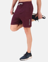 FITINC Stretchable Wine Shorts for Gym, Running, Jogging, Yoga & Cycling - FITINC