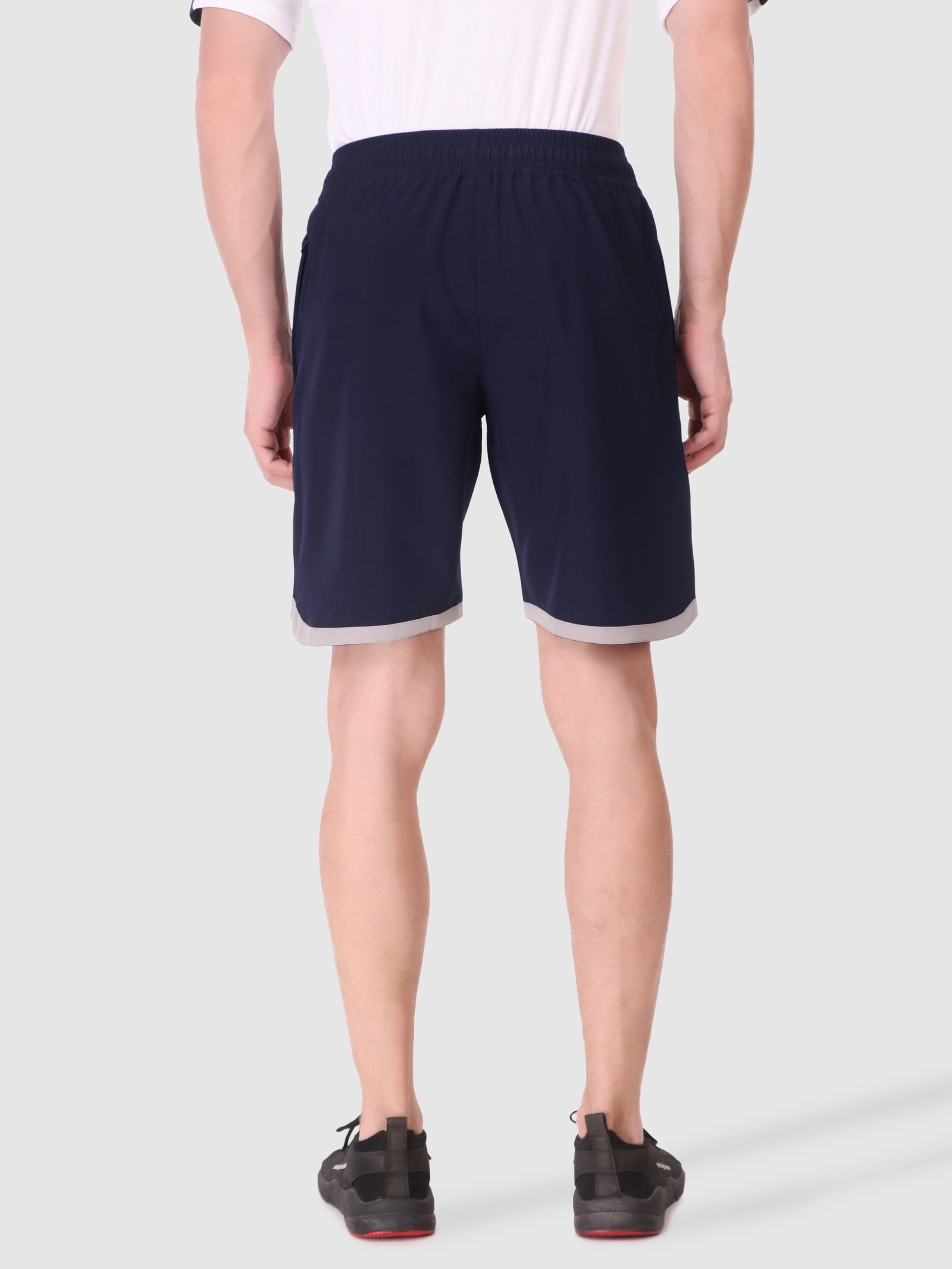 ballaholic MY CITY Zip Shorts (navy)