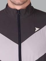 Fitinc Sports Dark Grey Jacket for Men with Zipper Pockets - FITINC