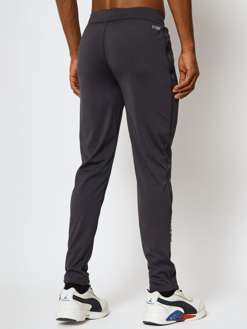 Fitinc Slimfit Grey Trackpant for Gym & Yoga - FITINC