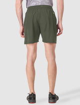 Fitinc Mehndi Shorts for Men with Zipper Pockets - FITINC