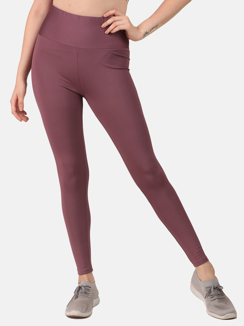 FITINC Premium Leggings | Super High Waisted | Non Transparent | Ankel  Length | Stretchable | Anti Microbial Tights