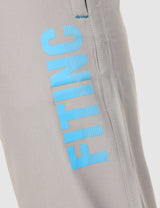 Fitinc NS Lycra Light Grey Jogger for Men with Zipper Pockets - FITINC