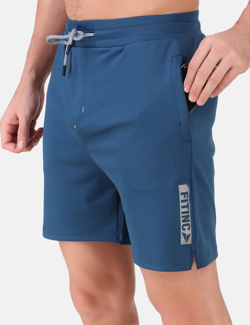 FITINC Stretchable Airforce Shorts for Gym, Running, Jogging, Yoga & Cycling - FITINC