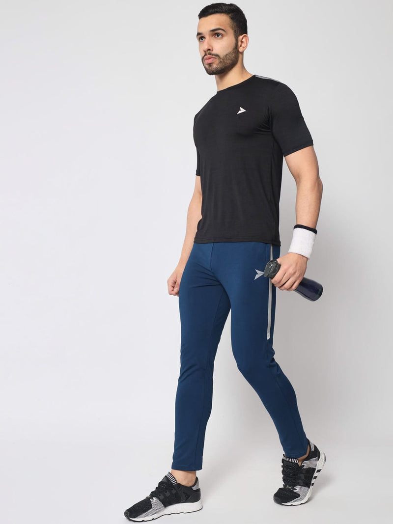 FITINC Premium Airforce Track Pant for Men | Anti Microbial | Superdry | Breathable | Stretchable | 2 YKK Zipper Pockets - FITINC