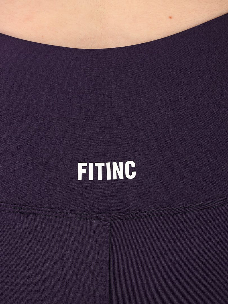 FITINC Premium Leggings | Super High Waisted | Non Transparent | Ankel Length | Stretchable | Anti Microbial Tights - FITINC