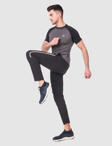 Buy FITINC Black Men Dryfit & Light-Weight NS Lycra Track Pants with Zipper  Pockets Online at Best Prices in India - JioMart.