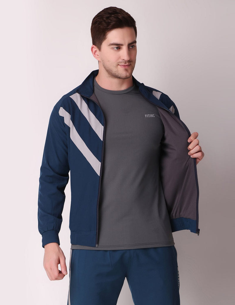 Fitinc Sports & Casual Airforce Tracksuit for Men with Zipper Pockets - FITINC