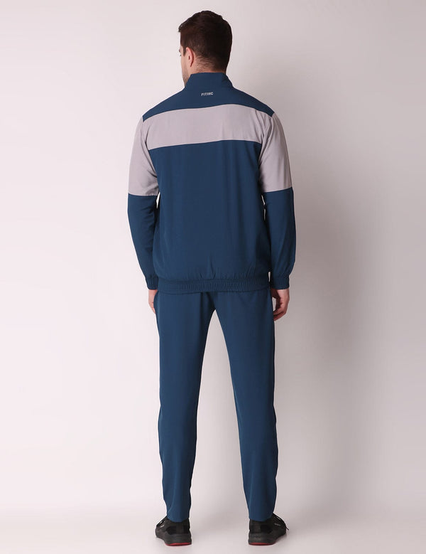 Fitinc Men’s Airforce Full Zip Tracksuit for Sports & Casual Occasion - FITINC